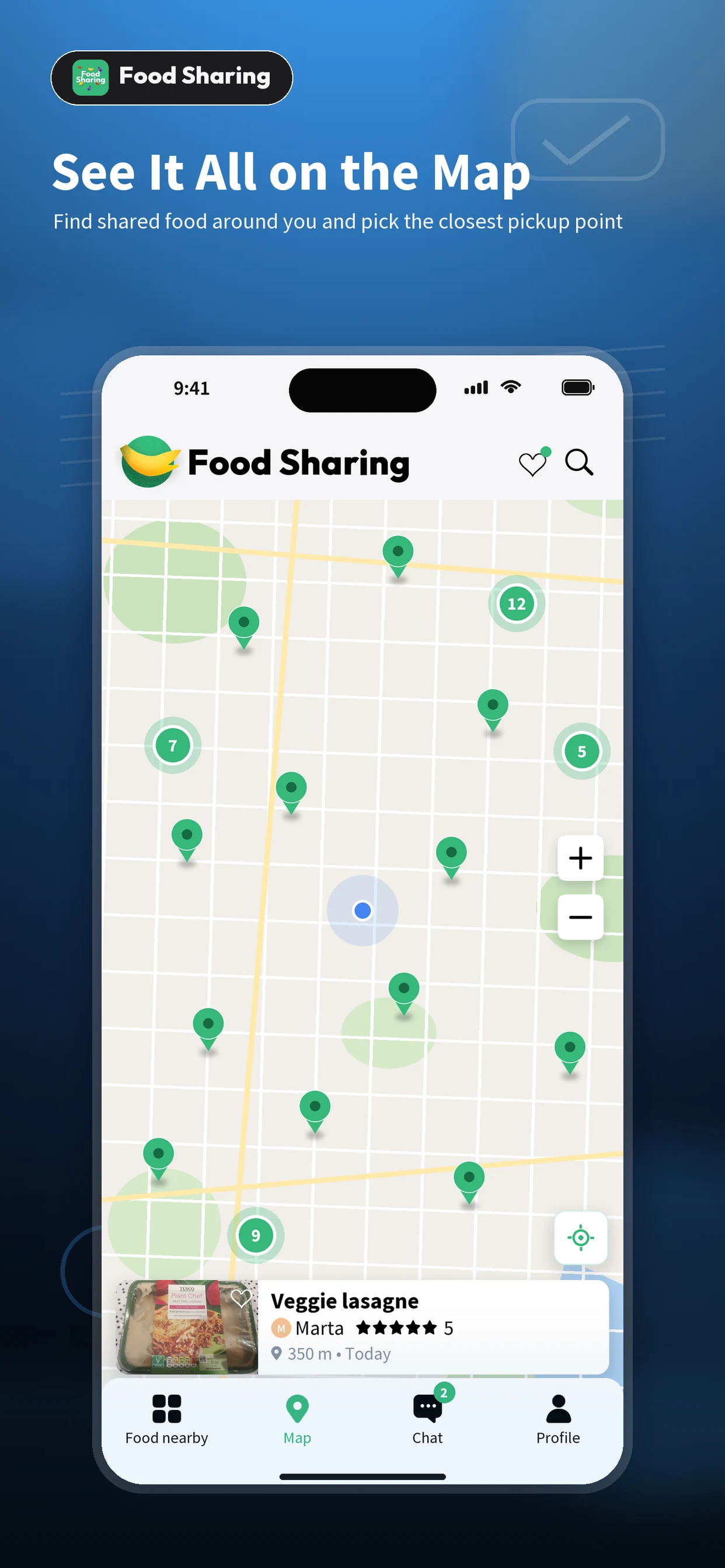 Food Sharing — waste less screenshot